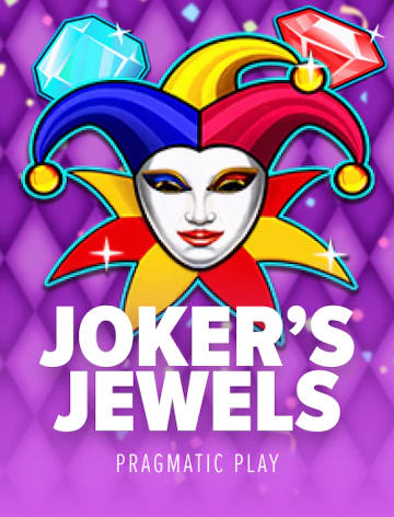 Slot de joyas con joker y brillo premium en tonos oscuros.